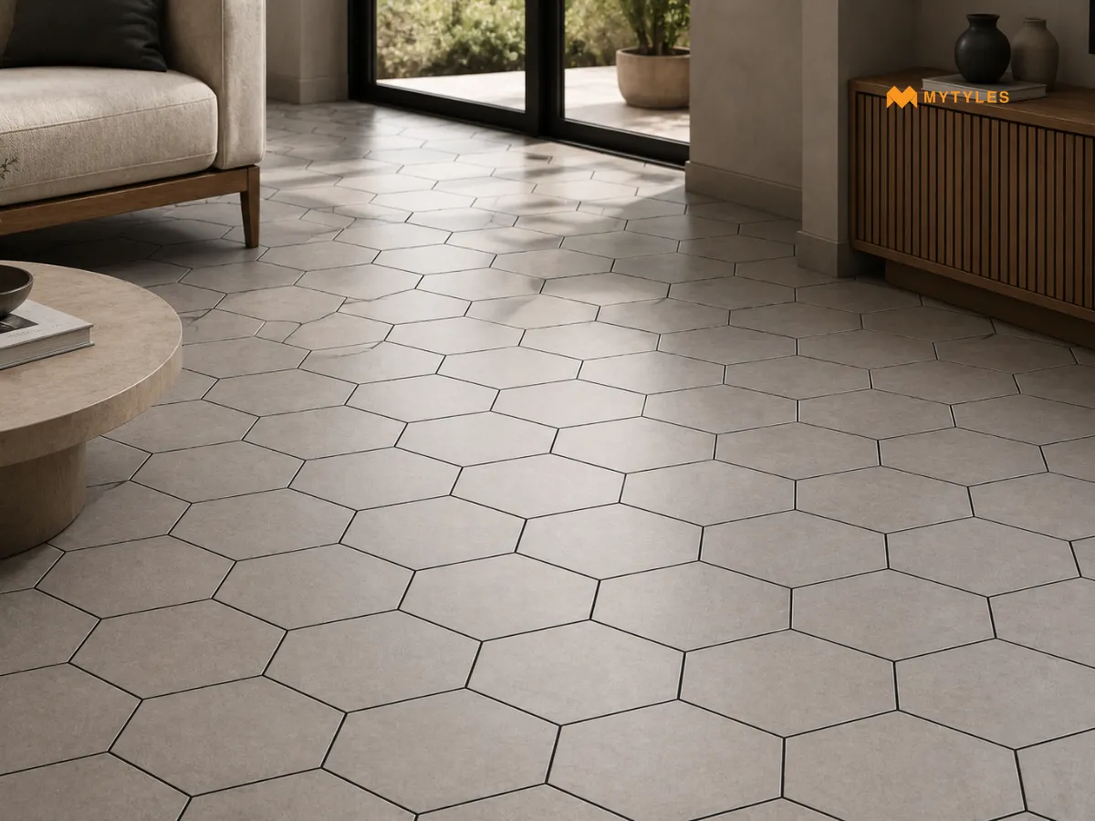 Charcoal or Black Epoxy Grout for a Bold, Graphic Effect